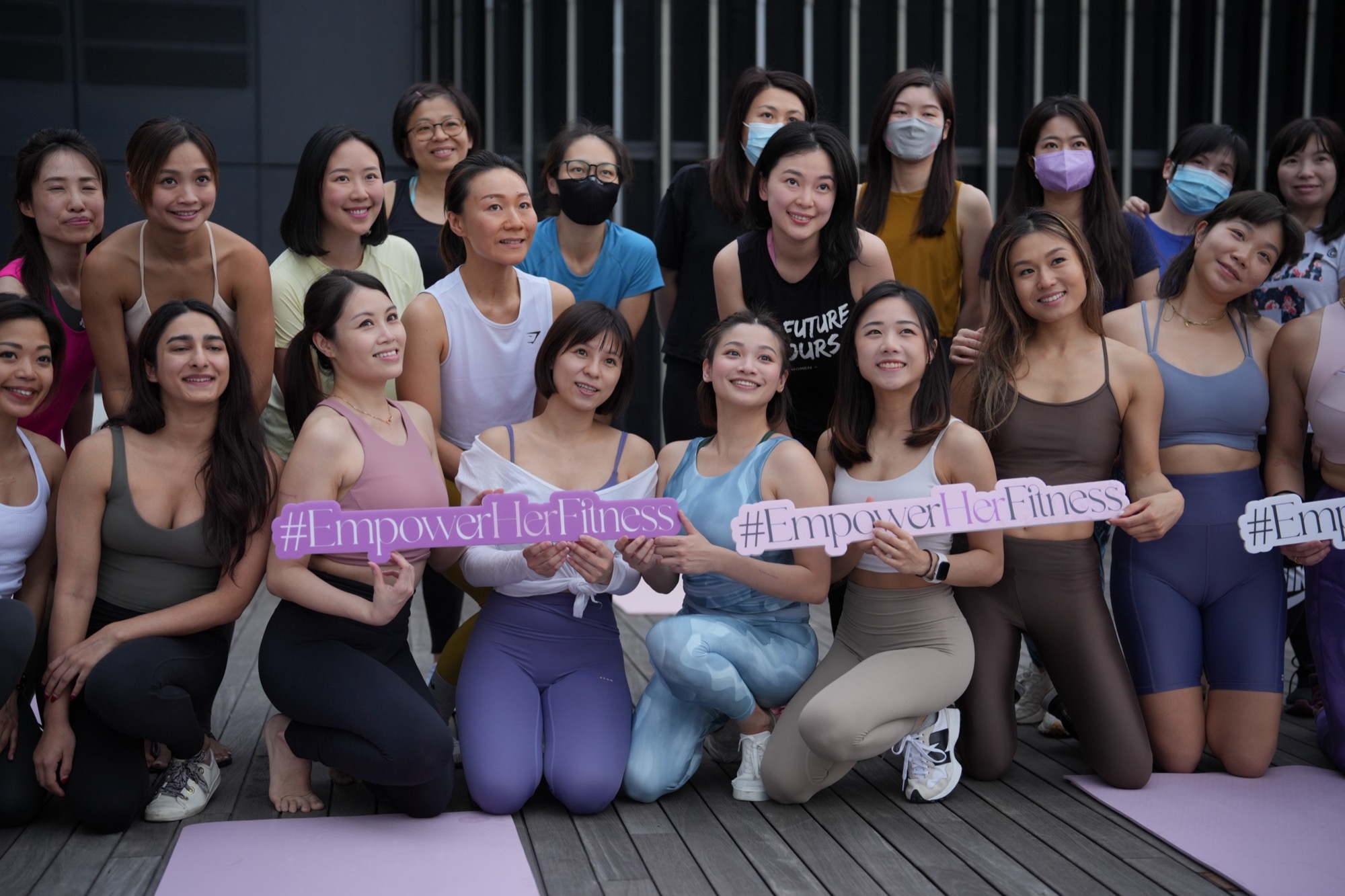 #EmpowerHerFitness Yoga Sculpt 瑜伽雕塑課堂